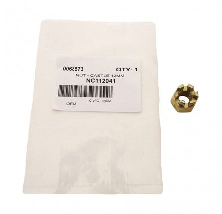 Castle Nut for Track Rod End Metric