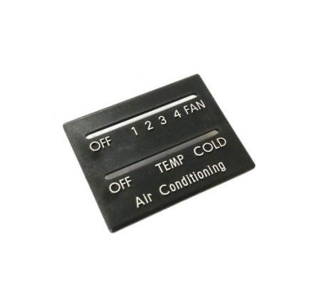No Longer Available Switch Plate Air Con Range Rover upto 1985.
