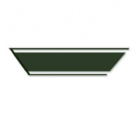 Genuine Tape Front Wing L/H Range Rover 1983-85 Dark Green