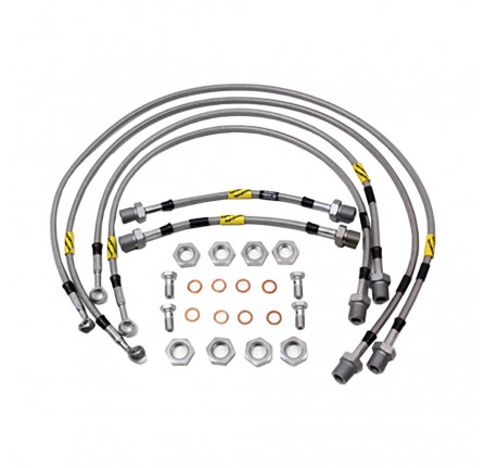 Terrafirma GOODRIDGE+2" Brake Hose Kit P38 1994-2002