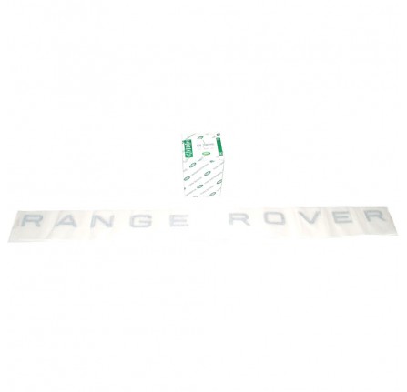 Genuine Decal Range Rover Tailgate Silver 95-02