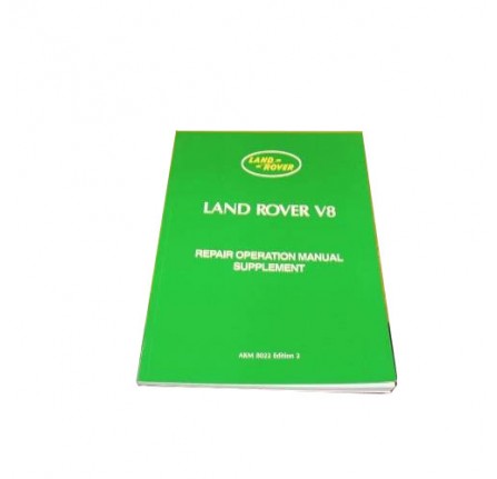 Workshop Manual Suppliment 109 V8 Series 3 Genuine.