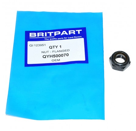Nut M14 - Flanged for Ball Joint on Steering Rack