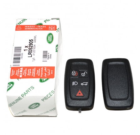 Genuine Key Fob Cover Silver