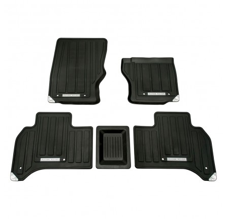 Genuine Range Rover L405 SWB RHD Rubber Mat Set Front/Rear Front and Rear Contour Set for 2013 to PRE-18 My