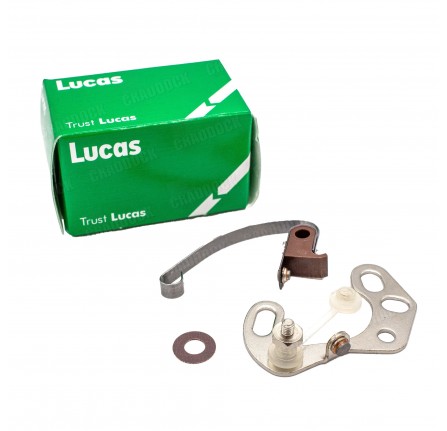 Lucas Contact Set Early 86 Inch Models 1954-55 up to Engine No 5711697 R.h.d. and 57138229 L.H.D