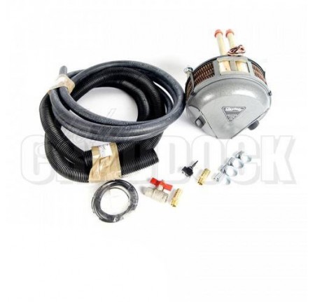 Circular Heater Kit with Demisters Hoses 1953/67 No Vents
