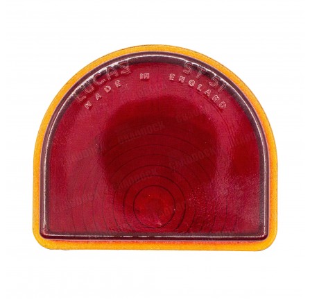 Rear D Lamp Lens 1948-54. without Bar Type