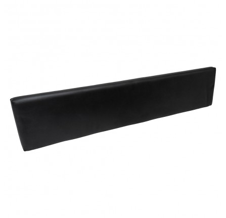 Rear Bench Backrest 12 Seater Black Vinyl.