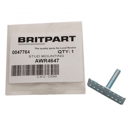 Stud and Plate for High Level Brake Light Cover