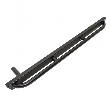 Rock & Tree Sliders 3mm Black Powder Coated for Defender 90