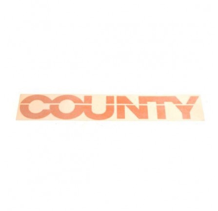 Decal Logo County Beige