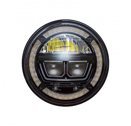 7 Inch Halo Drl Headlamp LHD