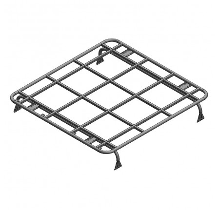 Roof Rack 1.6 x 1.4 No Rail Gutter Mount Defender 1987-2016