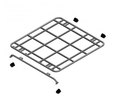 Roof Rack 1.6 x 1.4 No Rail Cage Mount 1987 to 2016