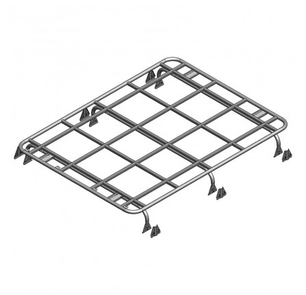 Roof Rack 2.0 x 1.4 No Rail Gutter Mount - DEF87 to DEF16 -