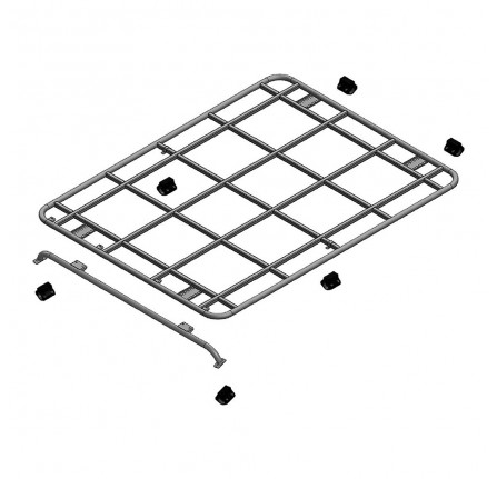 Roof Rack 2.0 x 1.4 No Rail Cage Mount for Defender 1987-2016