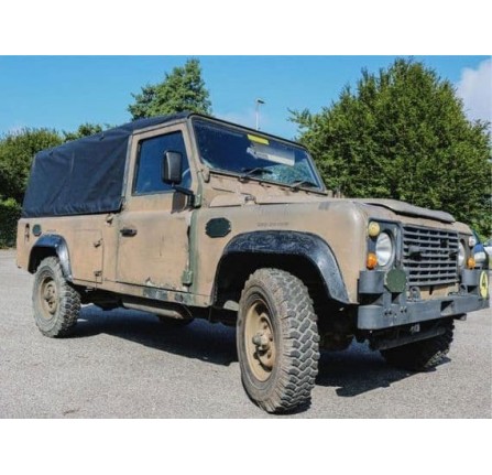 Full Black Pvc Hood for Defender 110