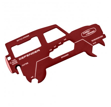 Land Rover Defender Multi Tool - Red