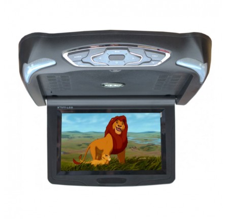 Roof Monitor - 12.1" Digital Widescrren Black/Grey/Beige