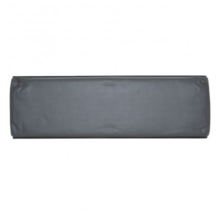 Rear Seat Bench Backrest Grey Vinyl.