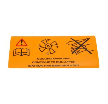 Warning Lable Air Conditioning