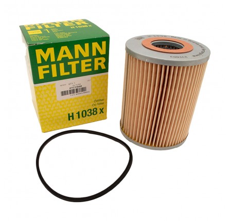 Mahle Oil Filter Element Land Rover 2.25 Litre 1964-85