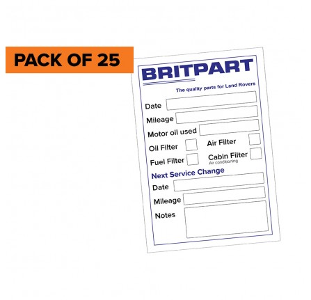 Service Kit Sticker x 25