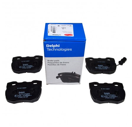 Delphi Brake Pads Front Range Rover Classic 1990 On. Discovery 1 with Vented