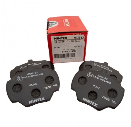 Mintex Rear Brake Pads Less Sensor