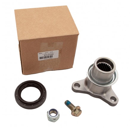 OEM Flange and Mudshield Kit Differential 3 Bolt Flange