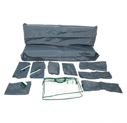 Seat Cover Set Transverse and Rear Bench Grey 109-110. 12 Seat Station Wagon