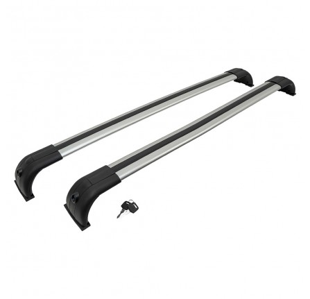 Roof Cross Bar Kit - Bright Finish - Discovery 3/4