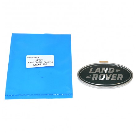 OEM Rear Oval Landrover Badge Green/Gold Rang Rover/Sport 2013
