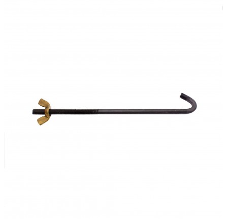 Rod and Brass Wing Nut for Battery Frame