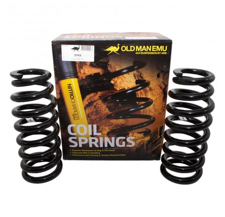 Front 50mm Lift Springs (Pair) Medium for Discovery 3