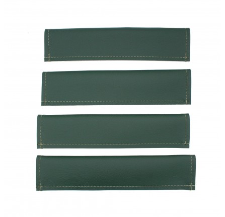 Green Vinyl Chain Sleeves Set Of 4 2 Per Chain