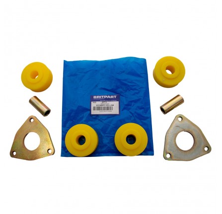 Yellow Polybush Flexible Mount Rear Radius Arm Range Rover Classic to 85