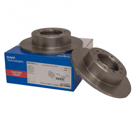Delphi Brake Disc Rear Range Rover Classic.