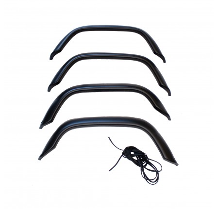 Defender Extra Wide (50mm) Wheel Arch Kit - Hdpe Indestructible Plastic (Factory Seconds)
