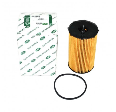Genuine Oil Filter Element Discovery 3 and 4 V6 2.7L and Range Rover Sport 2.7 V6