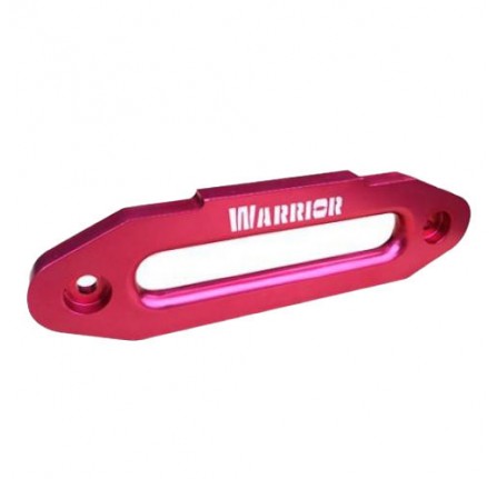 Aluminium Winch Fairlead for 10 Inch Drum Red/Silver Logo