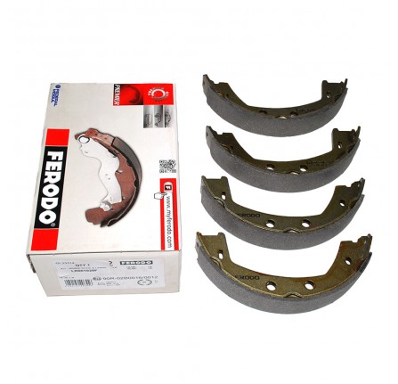 Ferodo Handbrake Shoes Axle Set Freelander 2 to CH999999