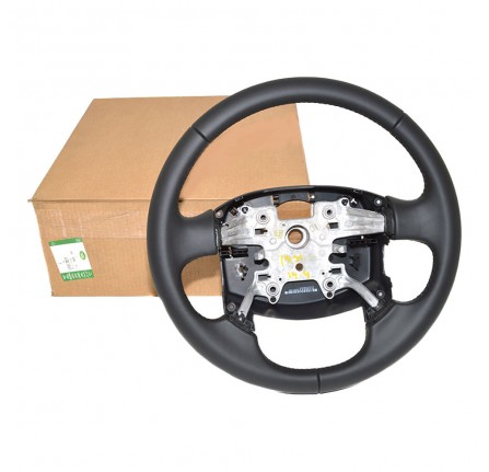 Genuine Steering Wheel Leather with Manual Speed Control Remote Ice Controls Telephone Intergation and Voice Input System. Priced to Clear