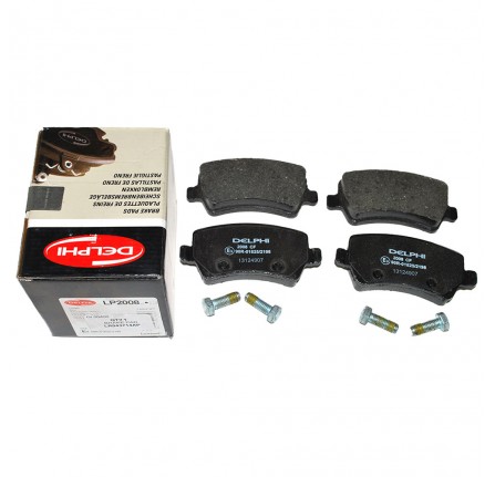 Delphi Evoque Rear Brake Pads Chassis Dh - Fh Chassis Number