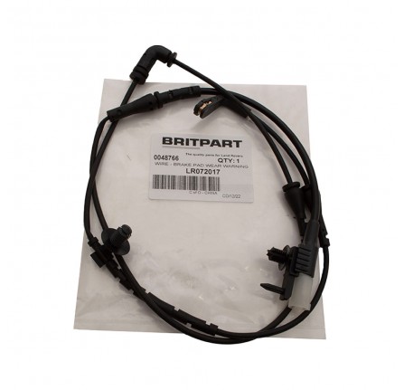 Wire Brake Pad Wear Warning 2012-19