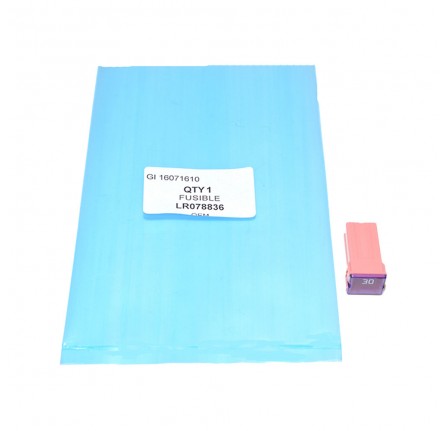Fusible Link 30 Amp Female Square Pink