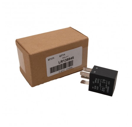 20 Amp 4 Pin Black Micro Relay