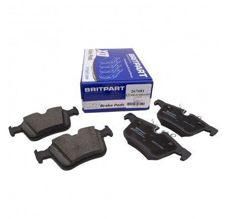 Rear Brake Pads Size 17 Discs