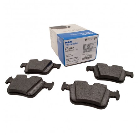 Delphi Rear Brake Pads from Chassis MA320264